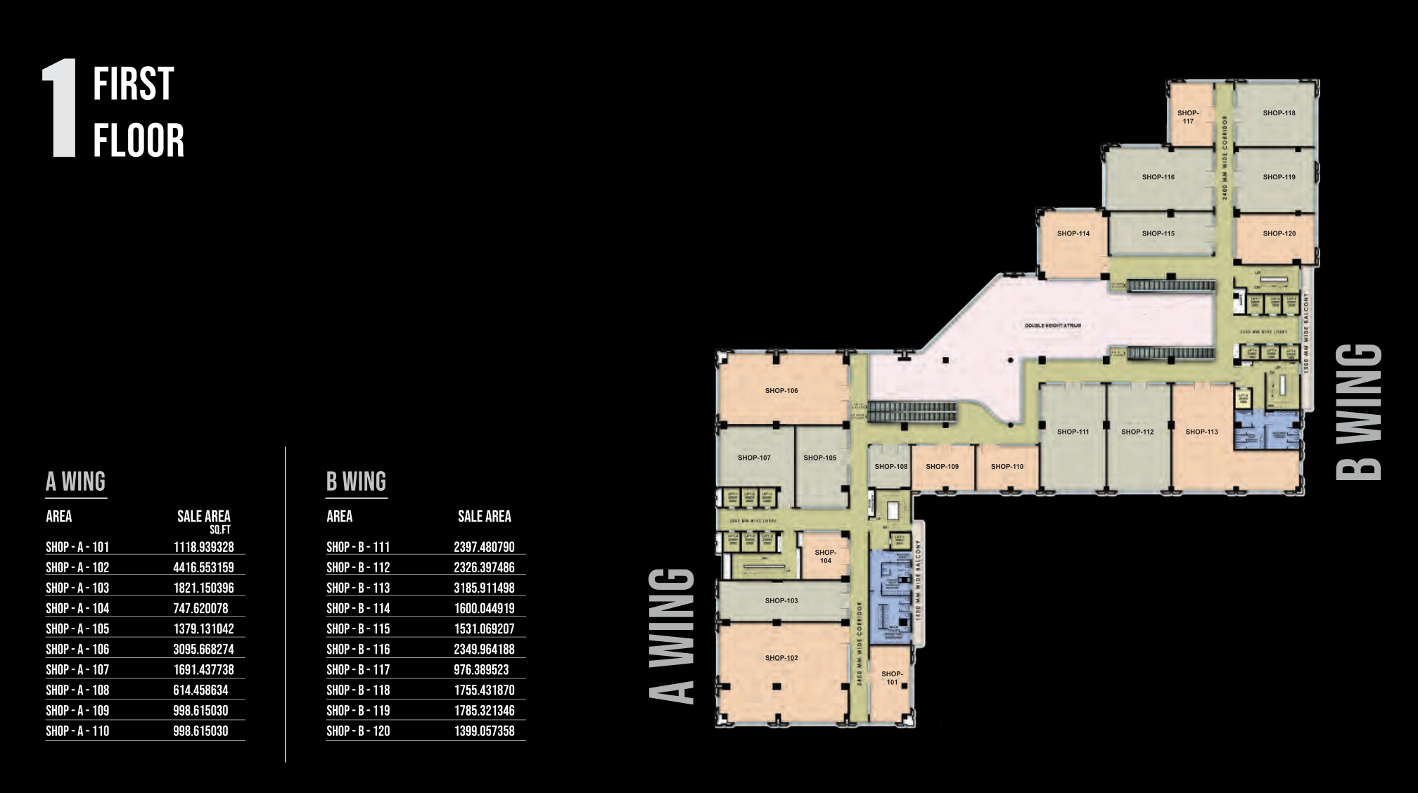 SUMMIT TWIN TOWER Floor plan